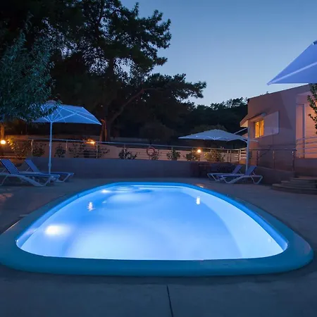 The Olive Grove Private Pool With Star Links Wifi * Theológos