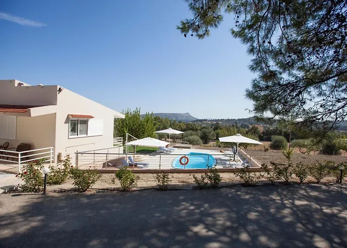 Villa The Olive Grove Private Pool With Sea & Sunset Views Theológos
